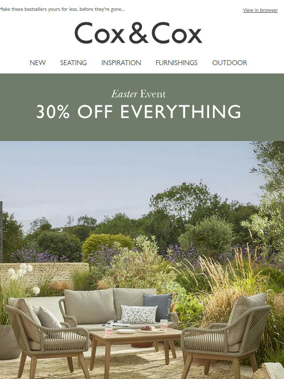 Don't miss 30% OFF our top trending designs