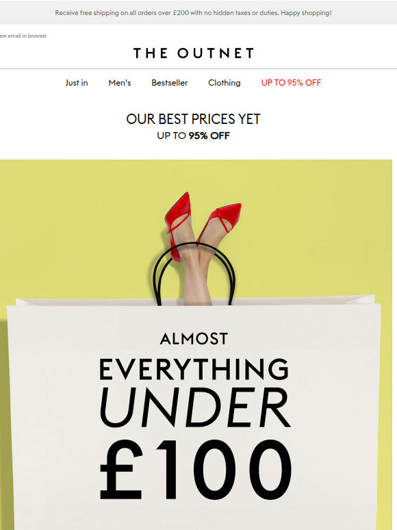 Our best prices EVER