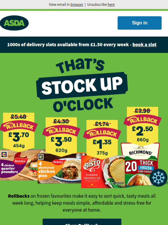 Weekend stock-up starts now! ✨