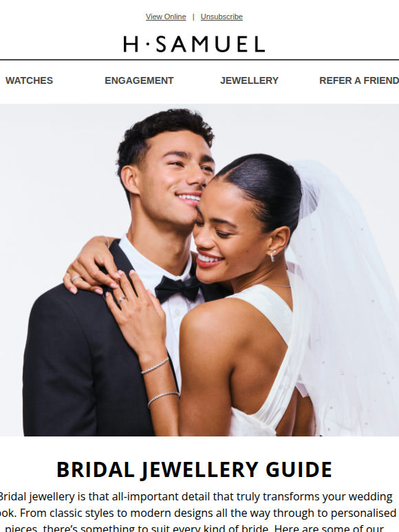 The bridal jewellery guide