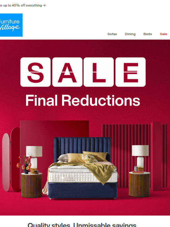 🔴 NOW ON | Final Reductions are here!