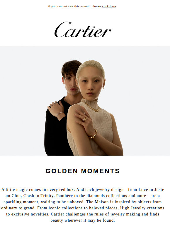 Enter Cartier's jewelry universe