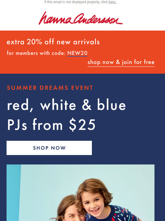 ❤️Red, 🤍White & 💙Blue PJs From $25