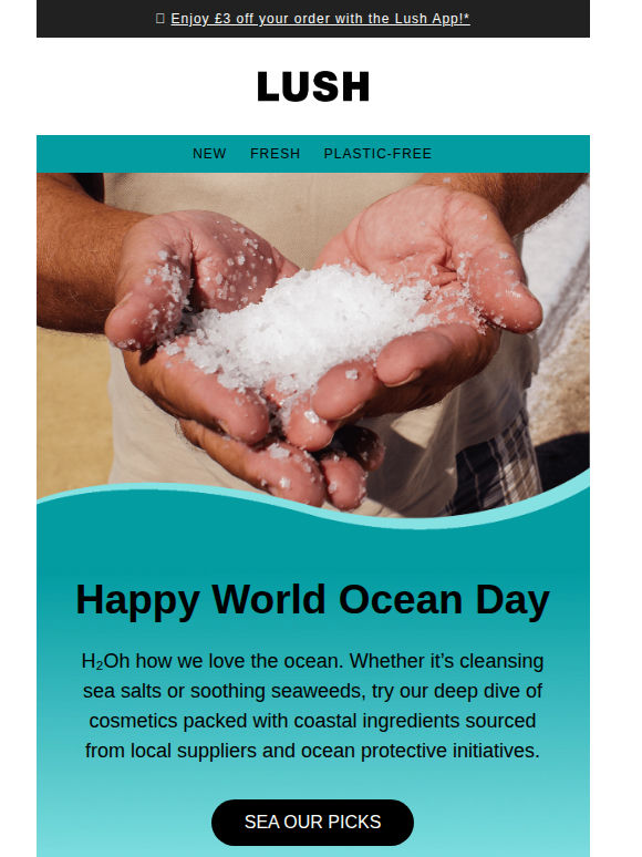 Sea-sourced ingredients?