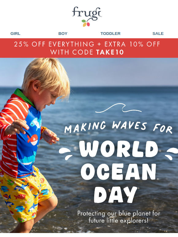 Making waves for World Ocean Day 🌊