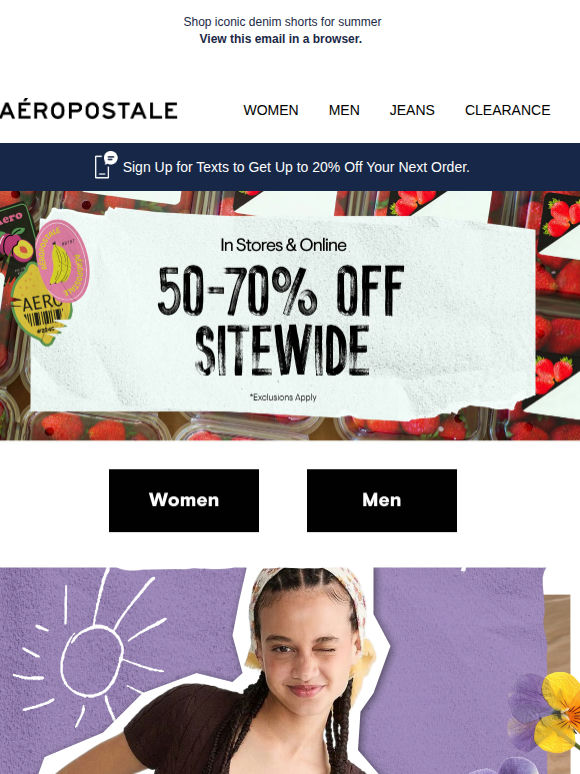 50-70% Off Sitewide—Don’t Miss It!