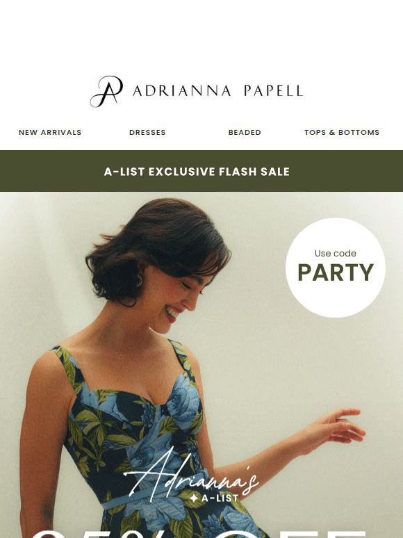 25% Off Party Dresses 🎈🥳🪩 For Subscribers Only