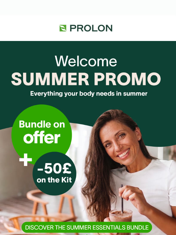 ☀️ Get your body summer-ready (and unlock £50 off the Kit)