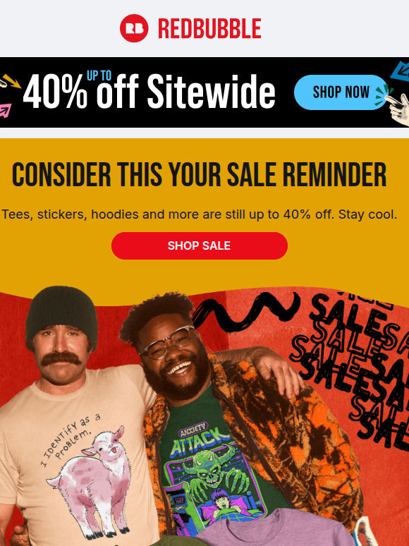 Your Sign to Shop: Up to 40% off 🪄