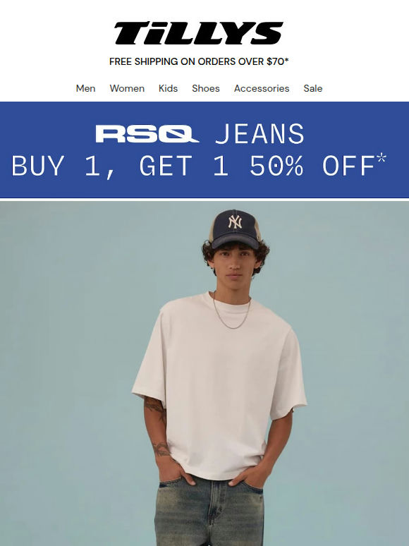 RSQ Jeans | Buy 1, Get 1 50% Off