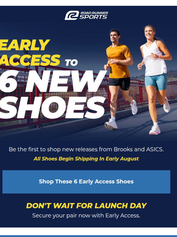 Early Access: 6 New Brooks & ASICS Shoes