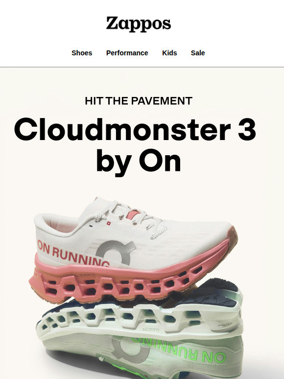 Call it the Cloudmonster 3 effect ☁️