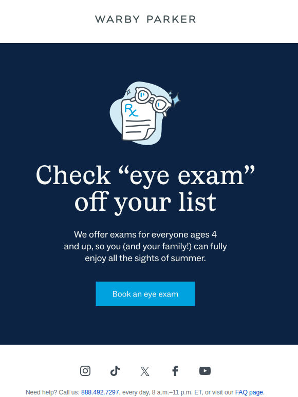 Don’t put off your eye exam