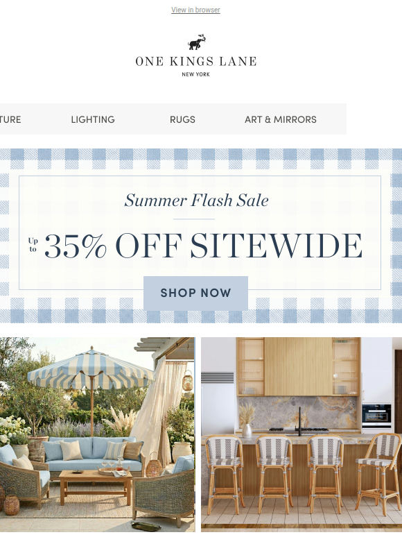 Find Your Perfect Piece — Up to 35% Off Furniture