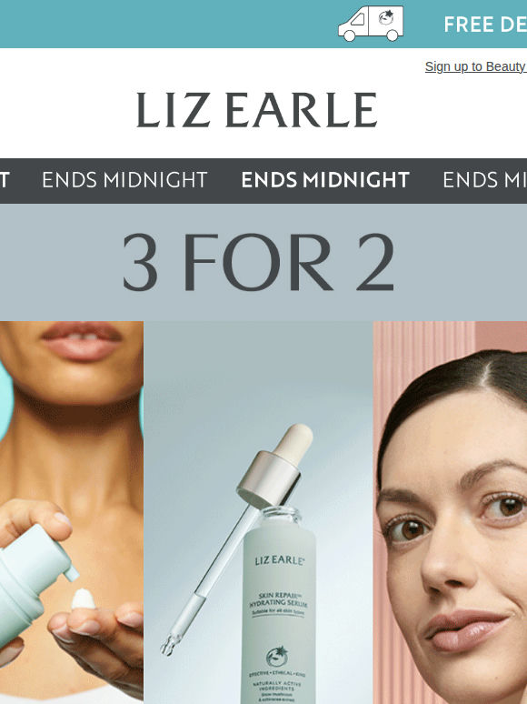 One last chance to enjoy 3 for 2