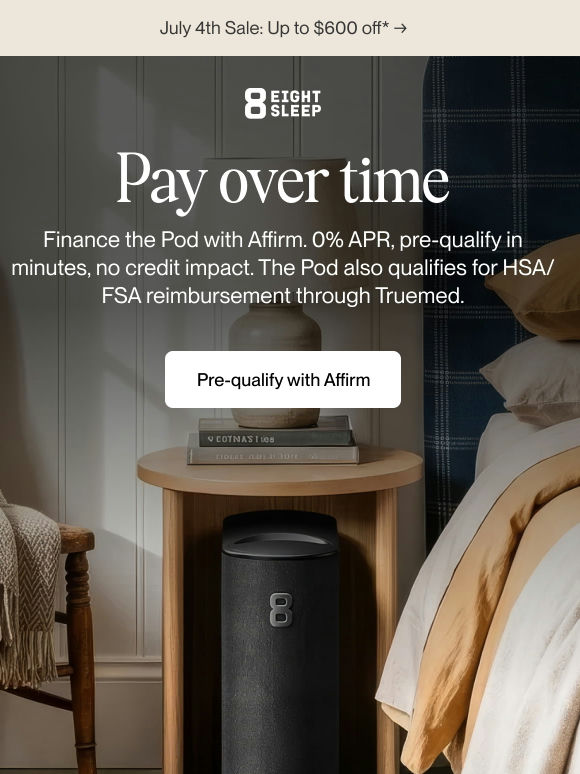 Pay over time, save up to $600*