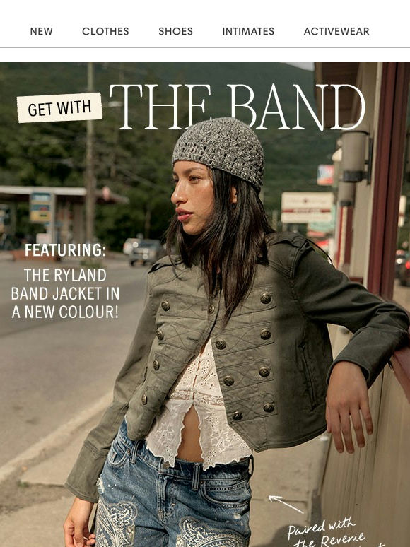 Tune into the Ryland Band Jacket →