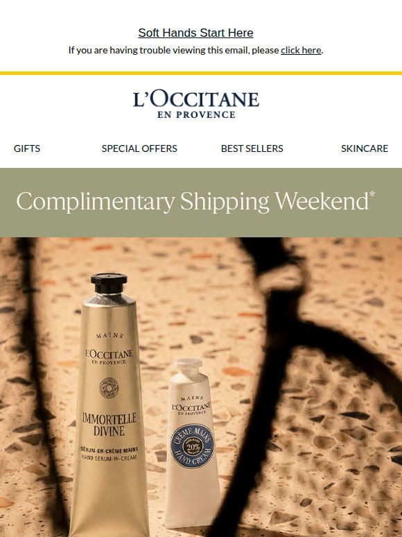 Free Shipping Weekend Is Here​