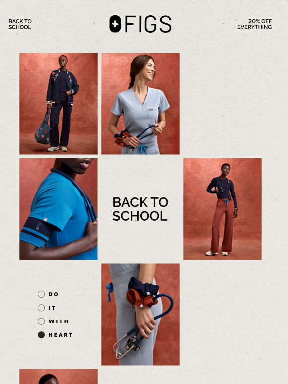 20% OFF Everything for Back to School