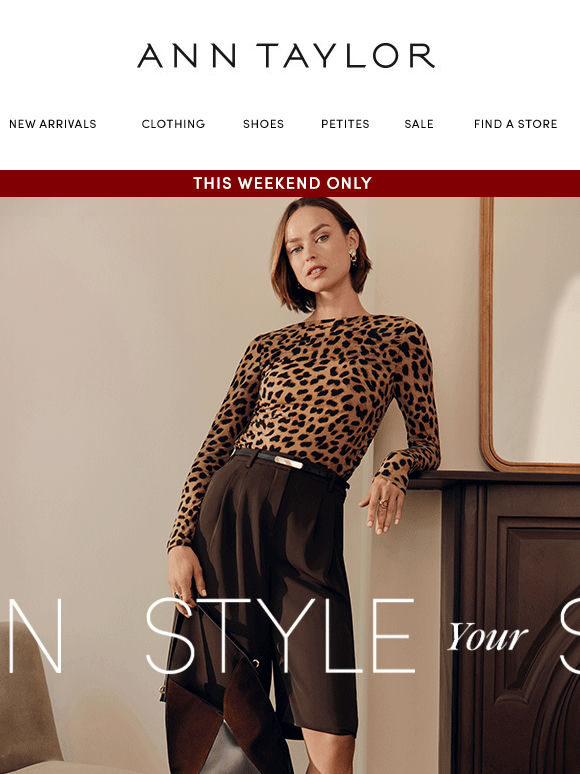 Style Your Season With 40% Off Any Item (Yes, Any)*