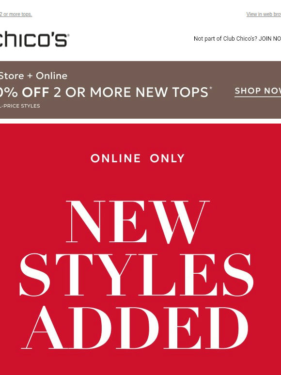 NEW ALERT: Majorly Chic Markdowns