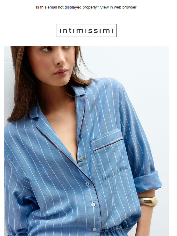 New in: pyjamas with a timeless style!
