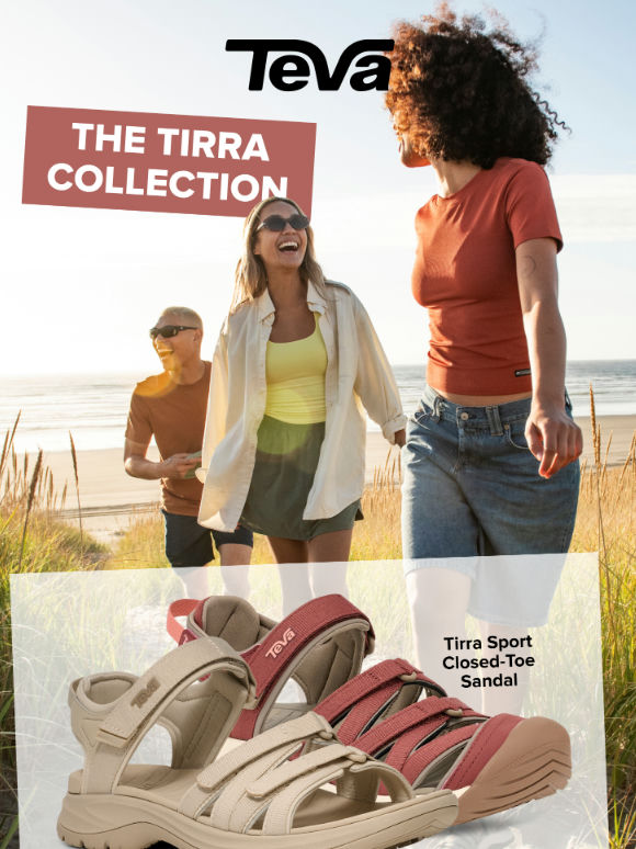 The Tirra Sandal Collection: Made to move how you do