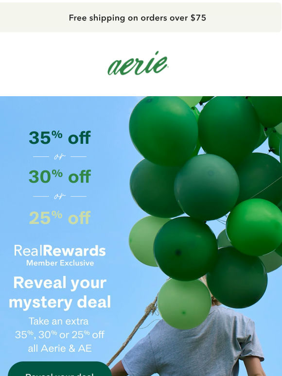 REVEAL YOUR MYSTERY DEAL!