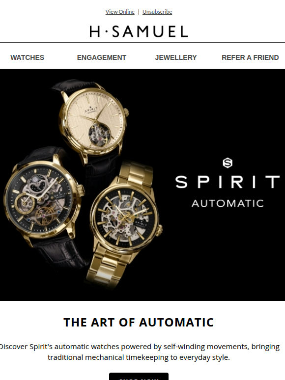 Save on Spirit Automatic Watches