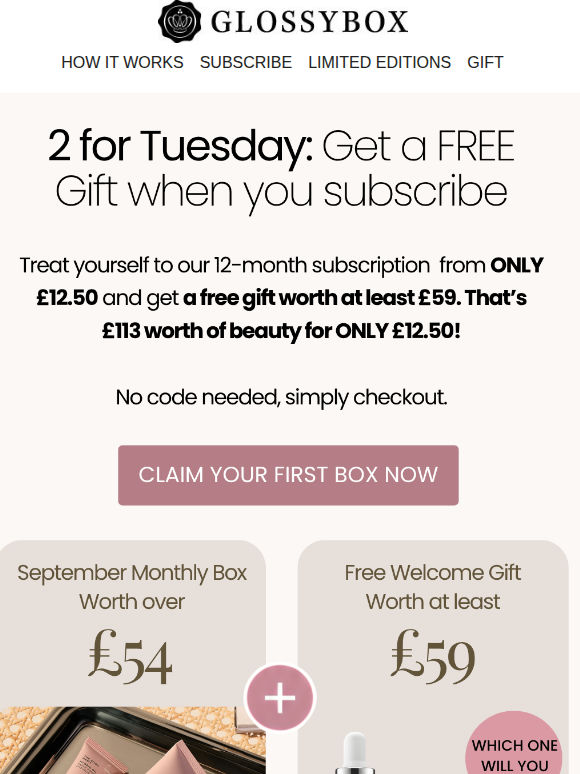 Tuesday Just Got Better – 2 for Tuesday 💌
