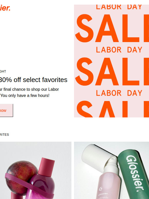 Last call for 30% off