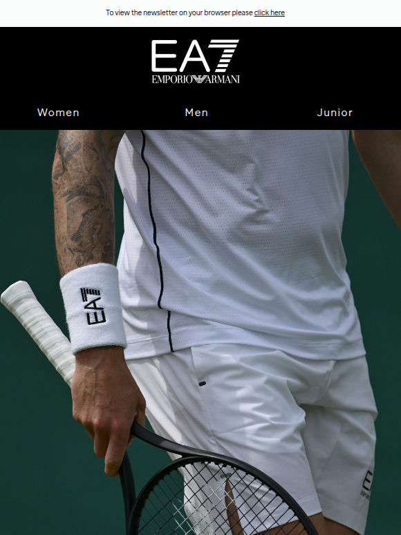 Step onto the court with the tennis selection