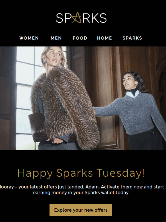 Your latest Sparks offers are in 🤩