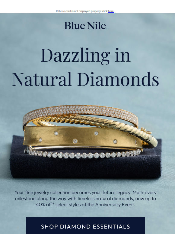 Up to 40% Off* Select Diamond Jewelry