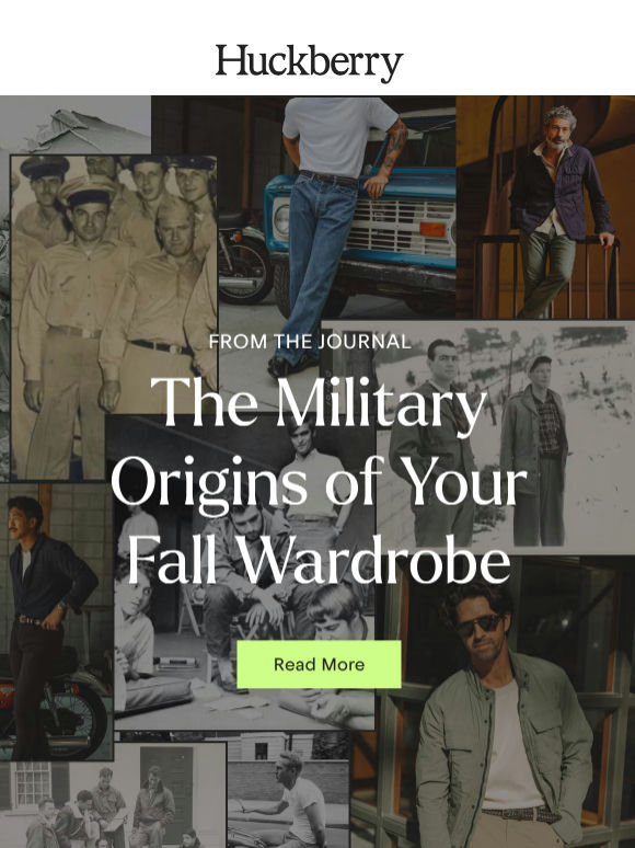 Military-Inspired Staples for Fall