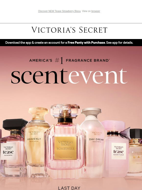 Last Day for SCENT EVENT