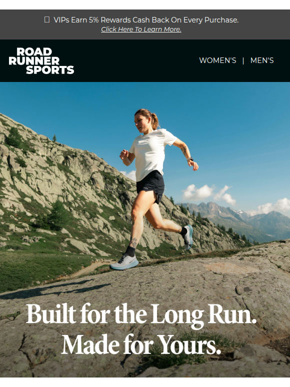 Long Runs. Short Runs. Your Runs.