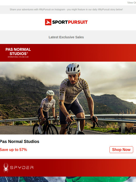 Pas Normal Studios | Spyder | Marmot | Jack & Jones | Sea to Summit - Price Drop | Up to 74% Off!