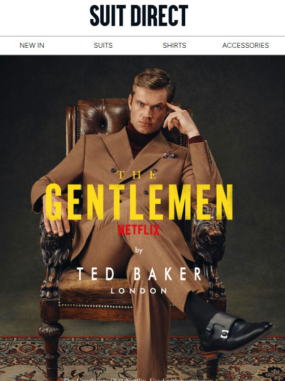 The Gentlemen X Netflix X Ted Baker