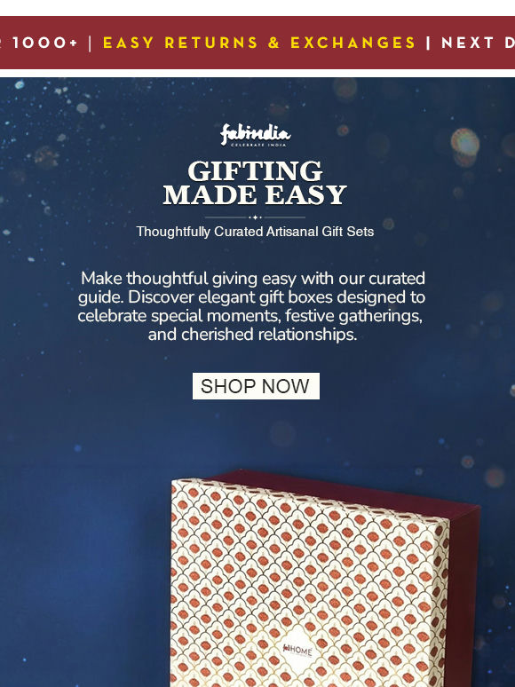 ✨ Gifting, Made Easy: Artisanal Gift Sets