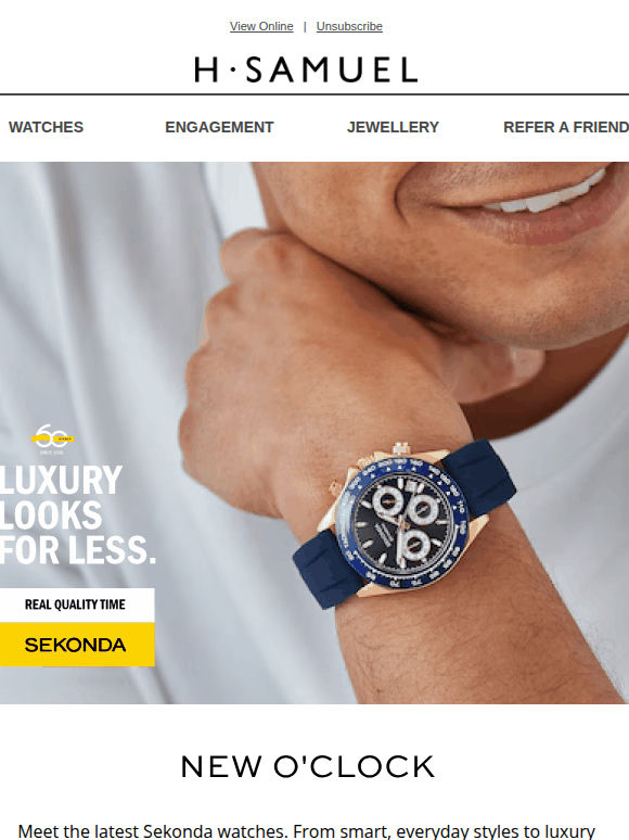 Brand-new Sekonda watches