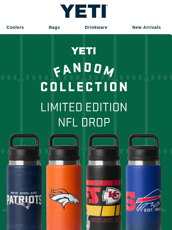 Signature Drinkware For NFL Superfans