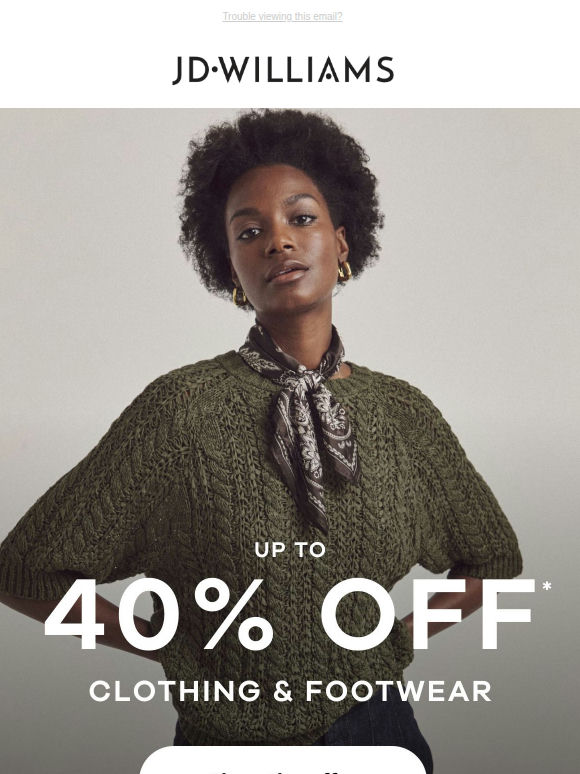 Did someone say up to 40% off??? 😏
