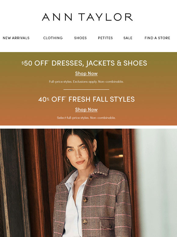 Find Your New Favorite Coat With $50 Off