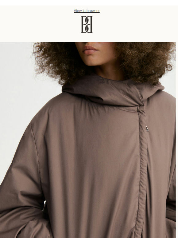 The coat for whenever you're running late