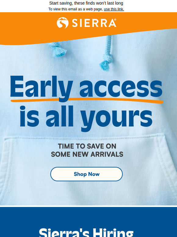 Early access: New Arrivals 🆕​