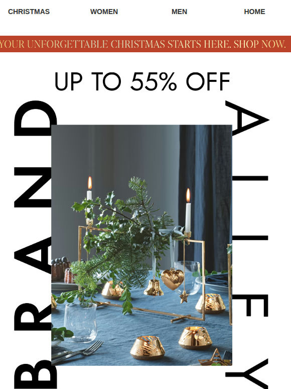 Up to 70% off | Georg Jensen, Moncrief, BOSS, Ben Sherman & more
