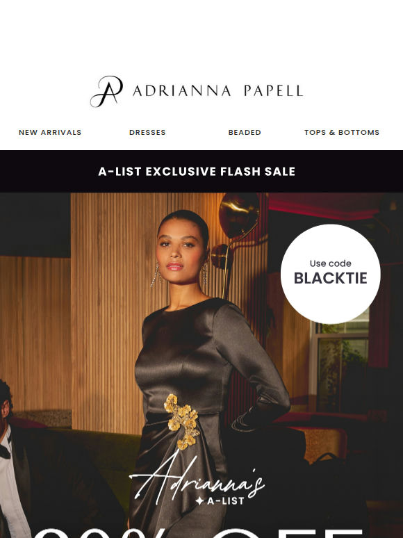 Exclusive: 20% Off Black Tie Gowns 🤵‍♀️ Just For Subscribers