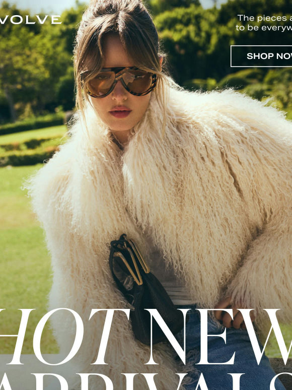 WHAT’S NEW AT REVOLVE 