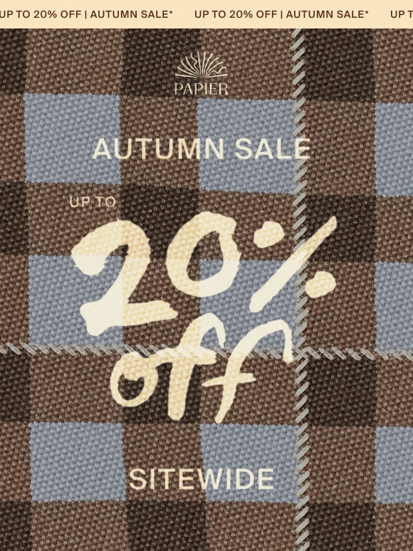Cosy reminder: Our sale is still on